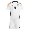 Officiële Voetbalshirt + Korte Broek Duitsland Niclas Fullkrug 9 Thuis EK 2024 - Kids